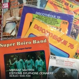 Vibrant Matter: Editions Syliphone Conakry with Knut Jonas Sellevold