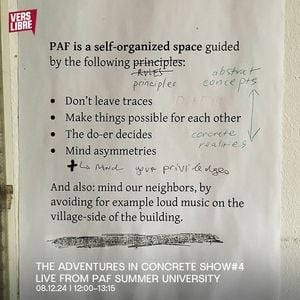 The Adventures in Concrete Show: Episode #4 Live from PAF with Eva Rowson